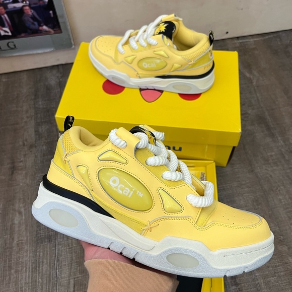 Ocai Pikachu Pokémon Shoes Sneakers Size 9 New With Box - Picture 1 of 10